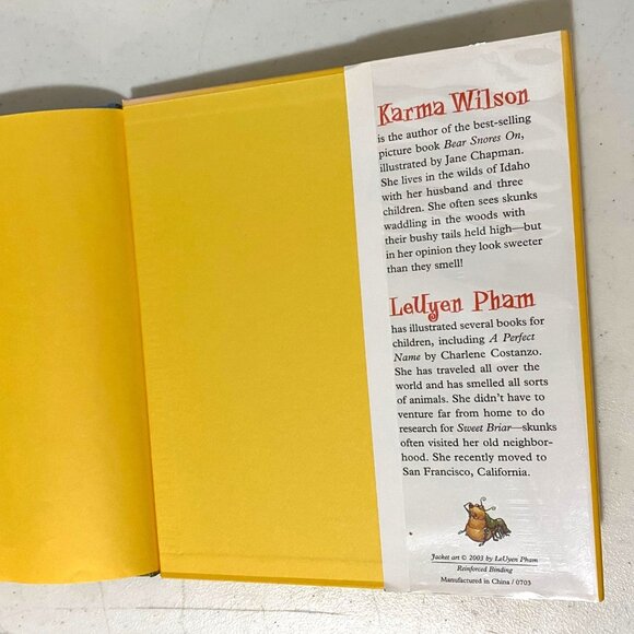 Animal Hardcover Picture Book Lot of 3 Bear Skunk Badger Anthropomorphic Kids - Picture 9 of 13